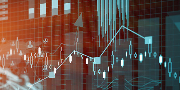 Image of digital graphs, charts and tables