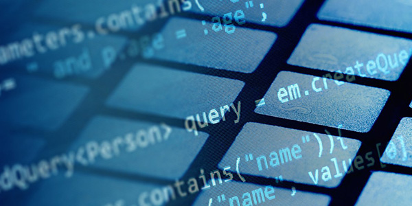 code and keyboard