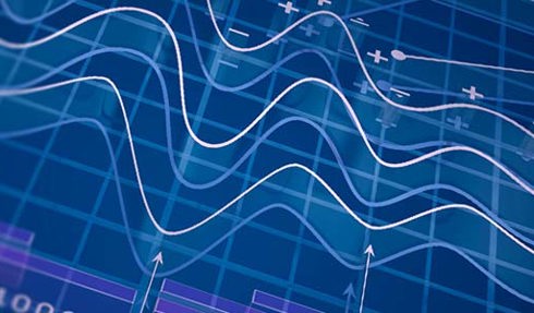abstract image representing statistical analysis